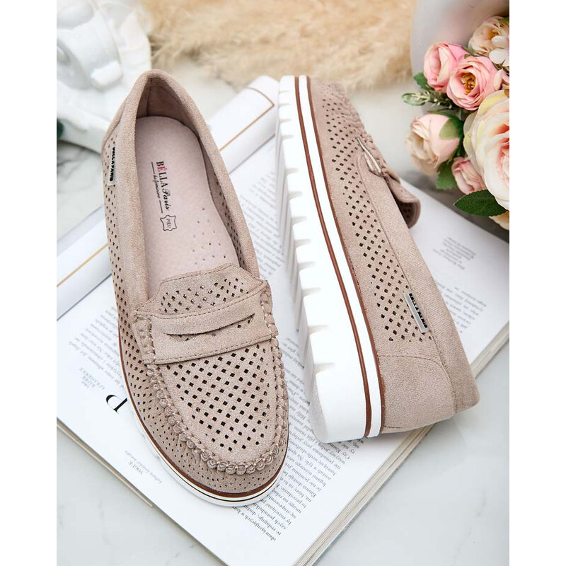 Resti Openwork womens moccasins Leteller 107853634