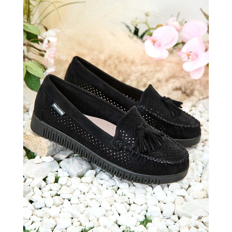 Resti Womens openwork moccasins Molaffa 107853644