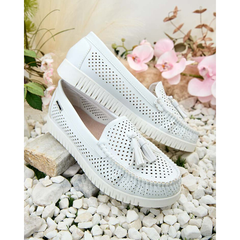 Resti Womens openwork moccasins Molaffa 107853648