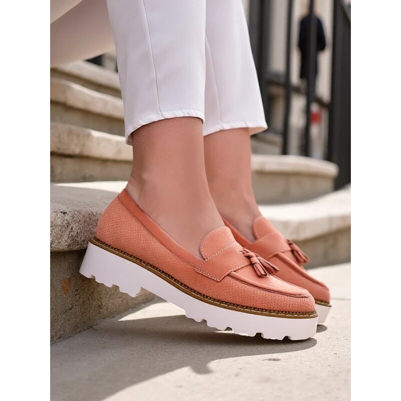 Resti Openwork womens moccasins Esiobb