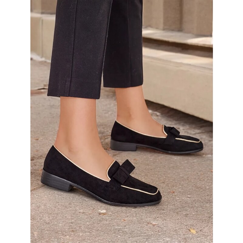 Resti Womens Loafers with Bow Refenni