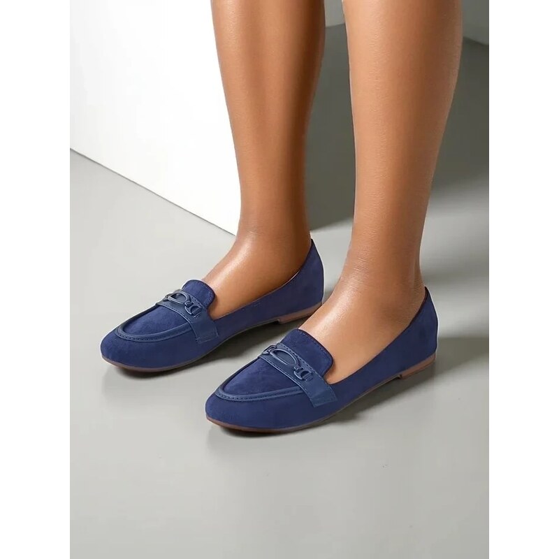 Resti Womens eco-suede moccasins Zammei