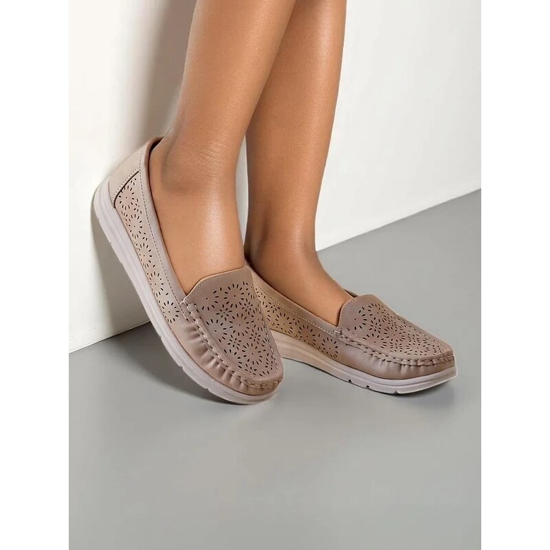 Resti Openwork womens moccasins Besset