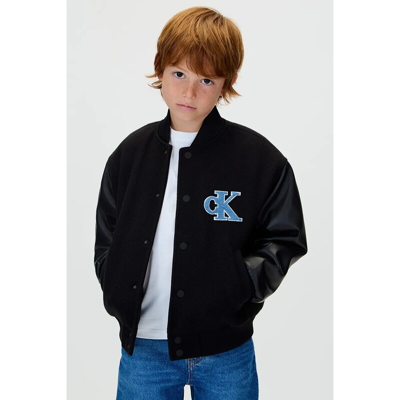 Calvin Klein Jeans Dětská bomber bunda Calvin Klein Jeans