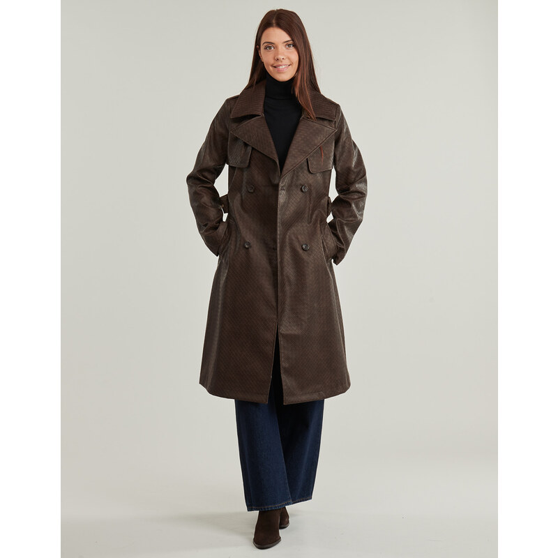 Guess Pláště CARMEN PU TRENCH