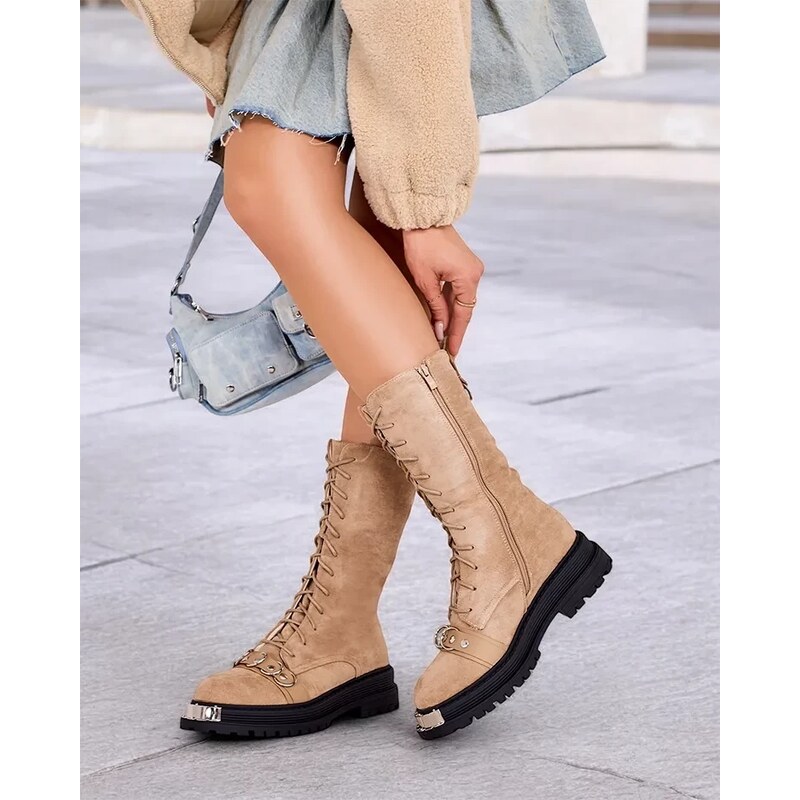 Resti Womens Lace-up Boots Werces