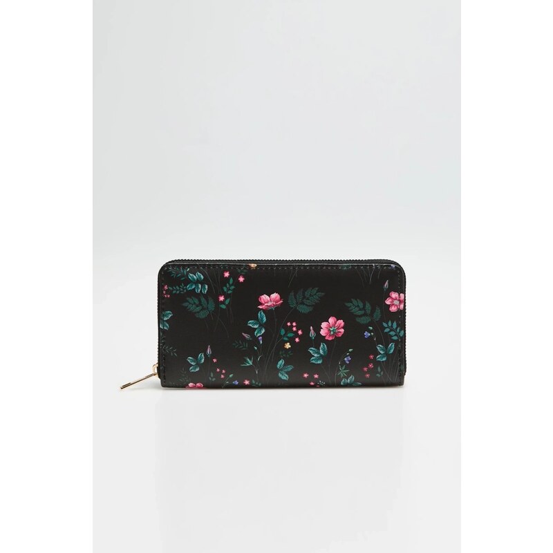 Marisse Womens Wallet L-Po-4601 Black