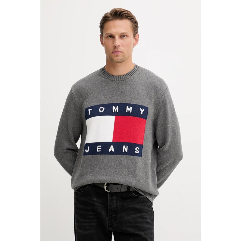 Tommy Jeans Bavlněný svetr Tommy Jeans
