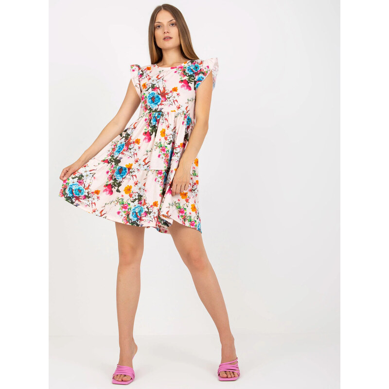 FPrice Dámské šaty RV SK 8020 světle růžové 113508525