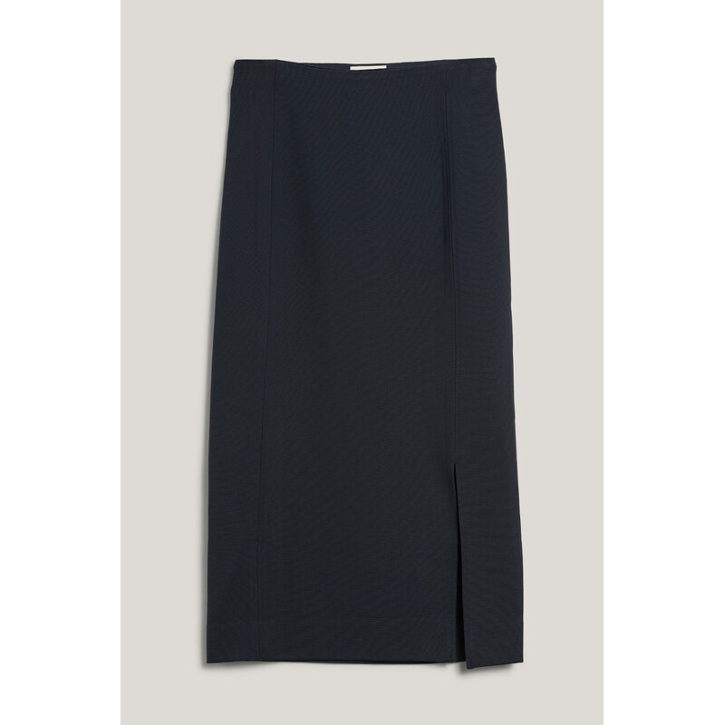 SUKNĚ GANT JERSEY PENCIL SKIRT BLACK
