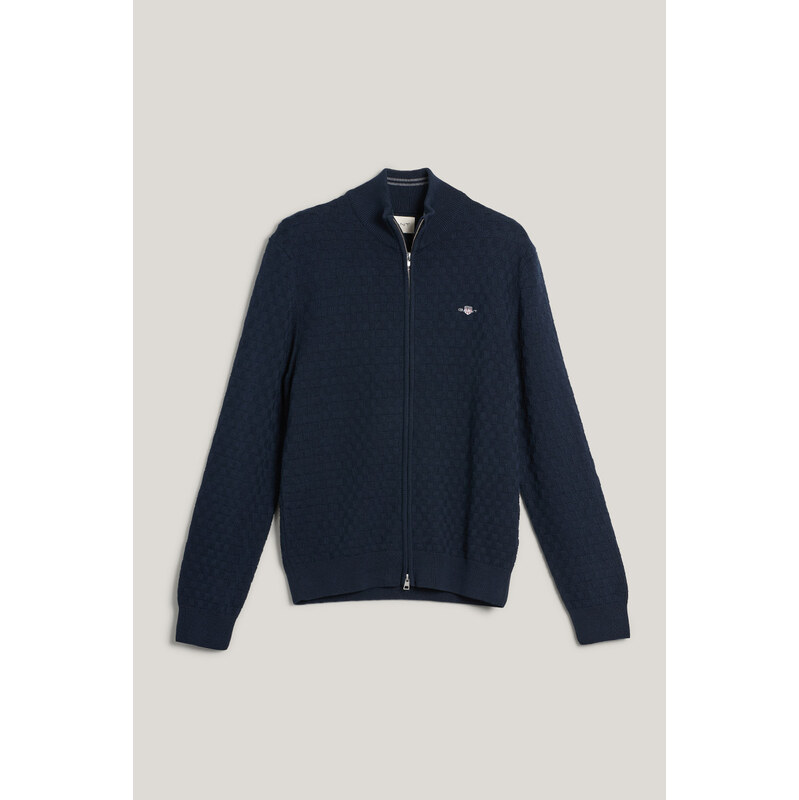 SVETR GANT MICRO TEXTURE FZ EVENING BLUE