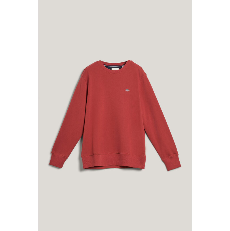 MIKINA GANT REG SHIELD C-NECK SWEAT MODERN RUST