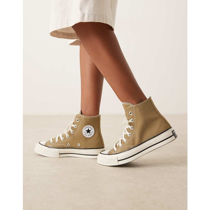 Converse Chuck 70 Hi trainers in olive green