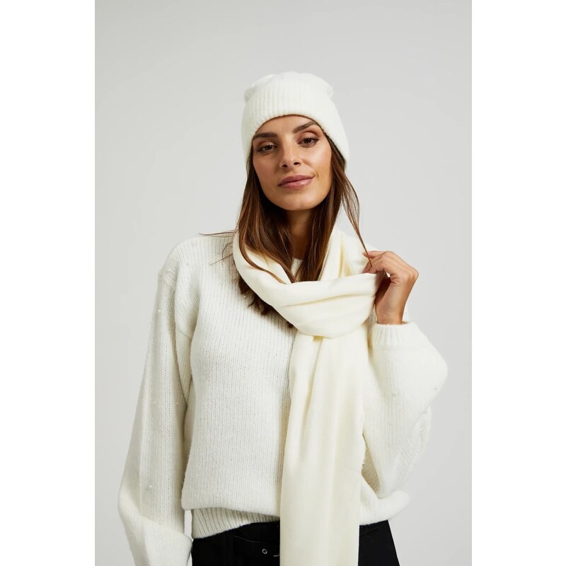 Marisse Womens Hat Z-Cz-4505 Off White 107874286