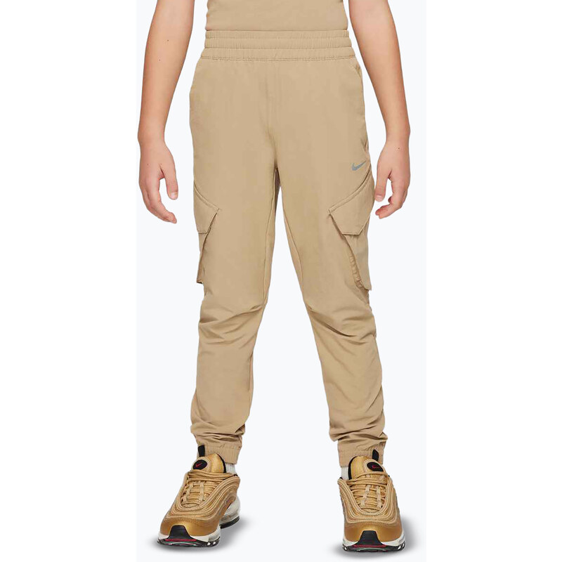 Dětské kalhoty Nike Sportswear City Utility parachute beige