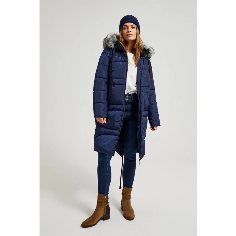 Marisse Womens Jacket Z-Ku-4518 Navy