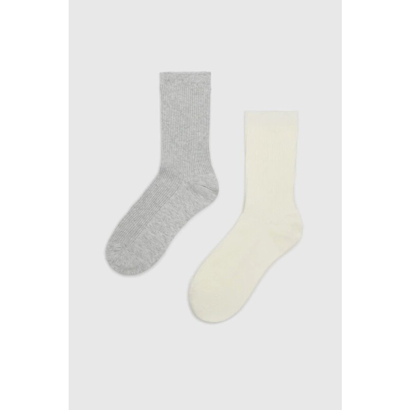 Marisse Womens Socks Z-Sk-4514 Off White