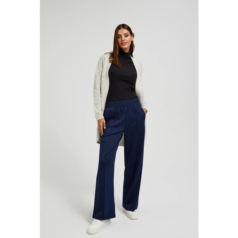 Marisse Womens Trousers Z-Sp-4509 Navy 108473428