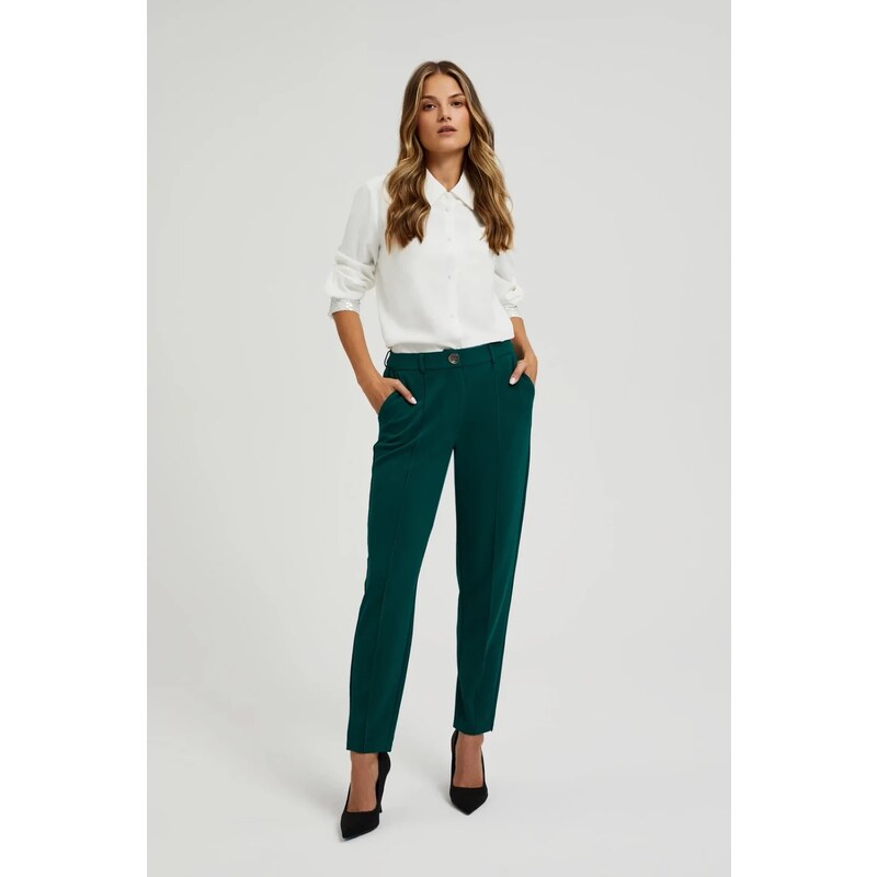 Marisse Womens Trousers Z-Sp-4503 D.Green 107876344