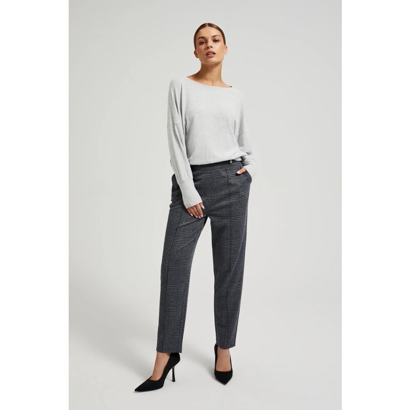 Marisse Womens Trousers Z-Sp-4507 Grey