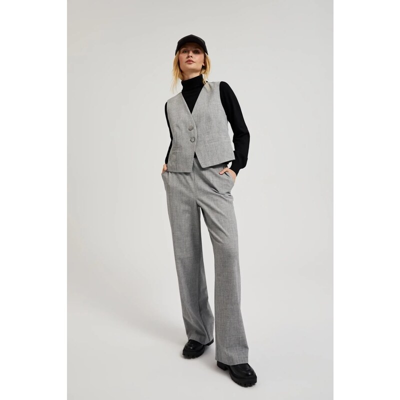 Marisse Womens Trousers Z-Sp-4518 Grey 107820282