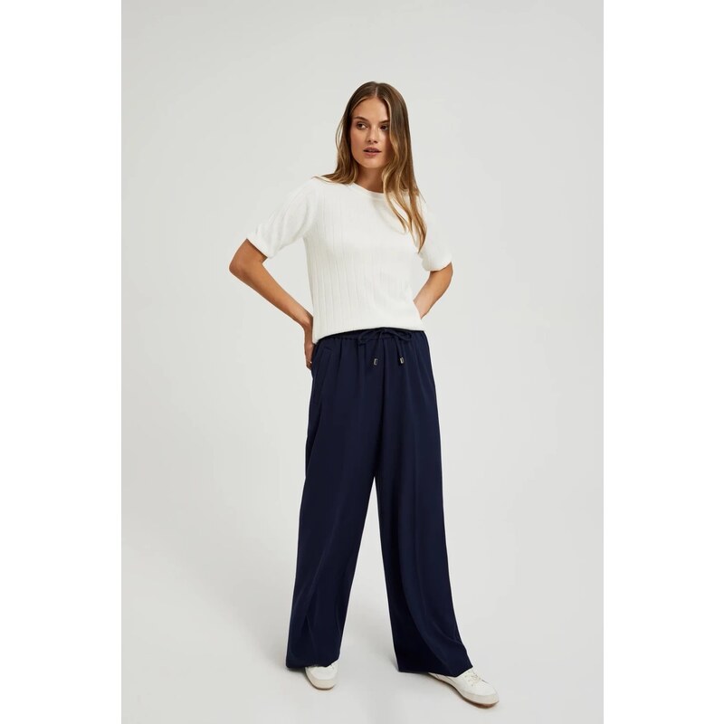 Marisse Womens Trousers Z-Sp-4531 Dark Navy 107876378