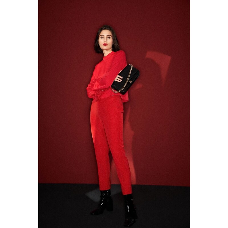 Marisse Womens Trousers Z-Sp-4528 Red 107876375