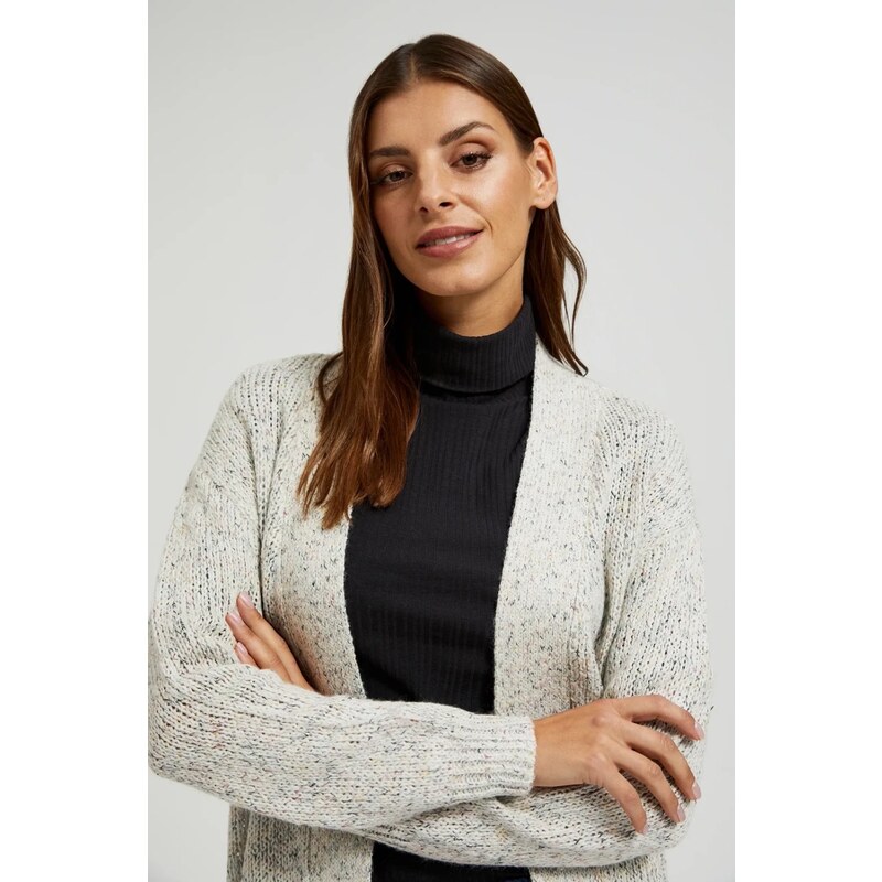 Marisse Womens Sweater Z-Sw-4529 Off White Mel