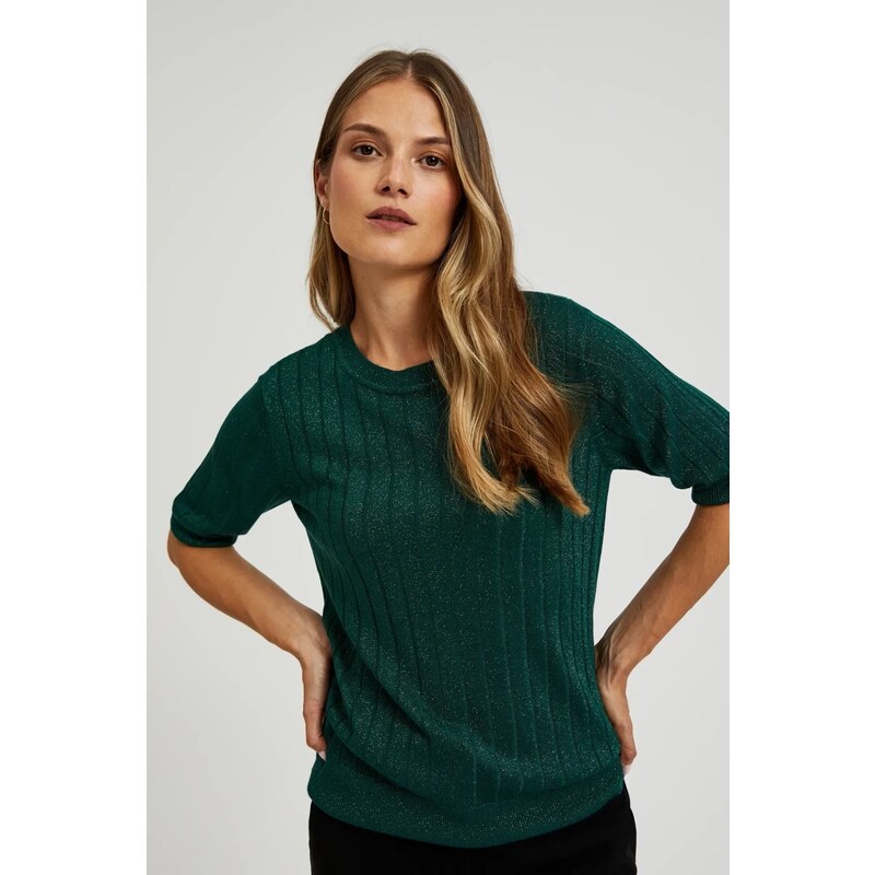 Marisse Womens Sweater Z-Sw-4535 D.Green