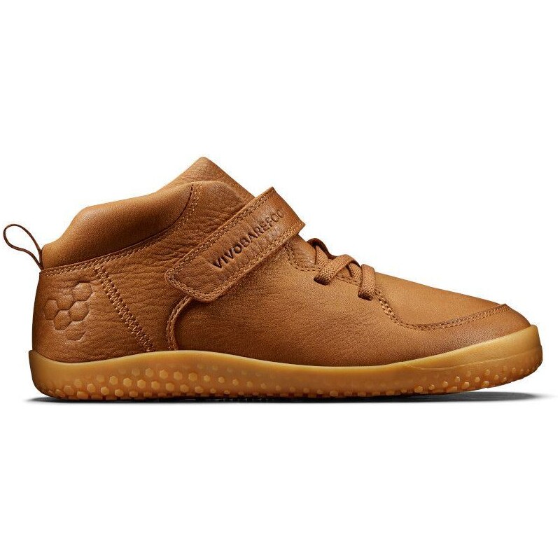 Vivobarefoot PRIMUS LUDO HI WINTERISED JUNIORS ACORN