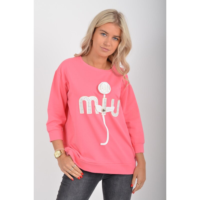 Enjoy Style Růžová mikina ES5316 91673736