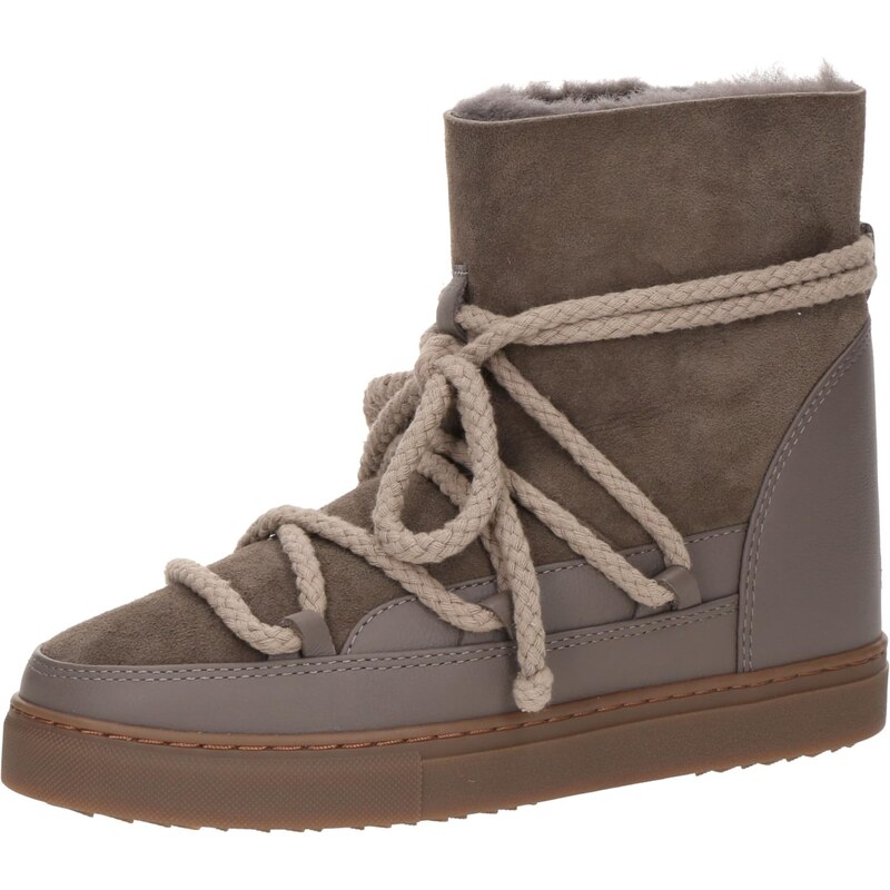 INUIKII Sněhule CLASSIC WEDGE šedobéžová
