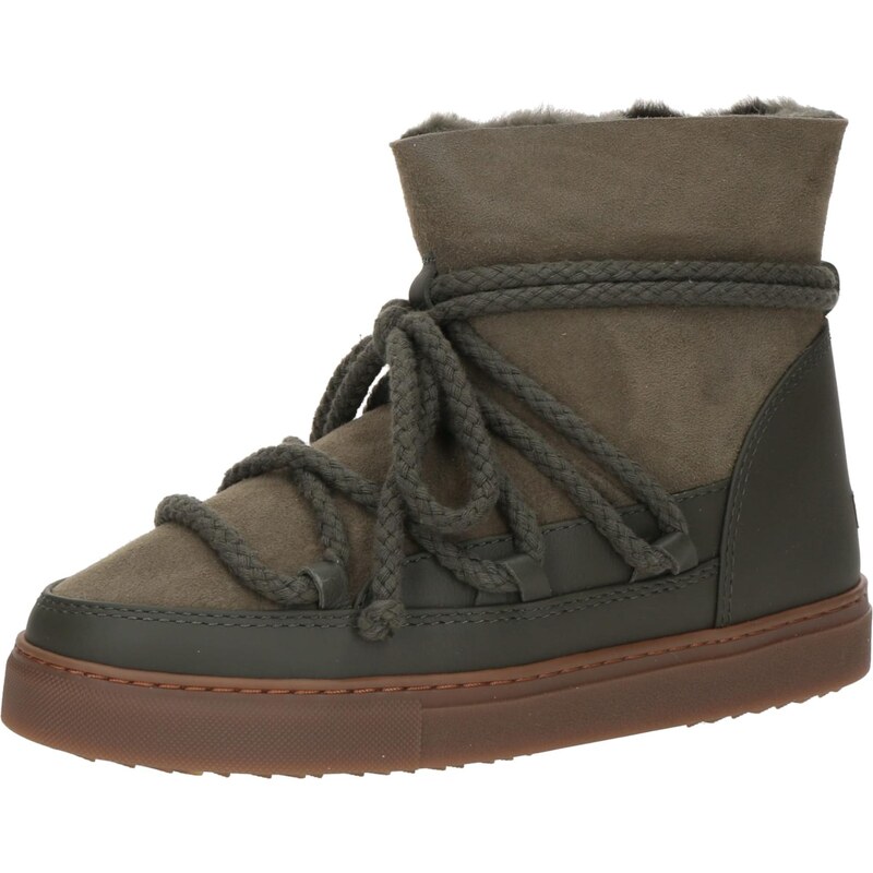 INUIKII Kozačky CLASSIC khaki / olivová