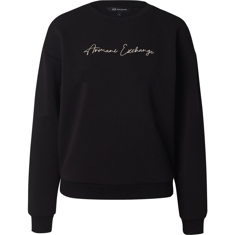 ARMANI EXCHANGE Mikina zlatá / černá 107881348