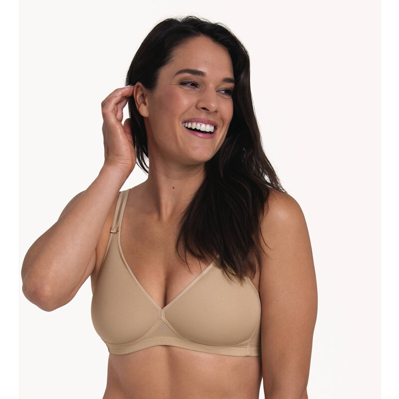 Selma Pure soft podprsenka košíčky se spacer-výztuží 5231 desert - 107883426