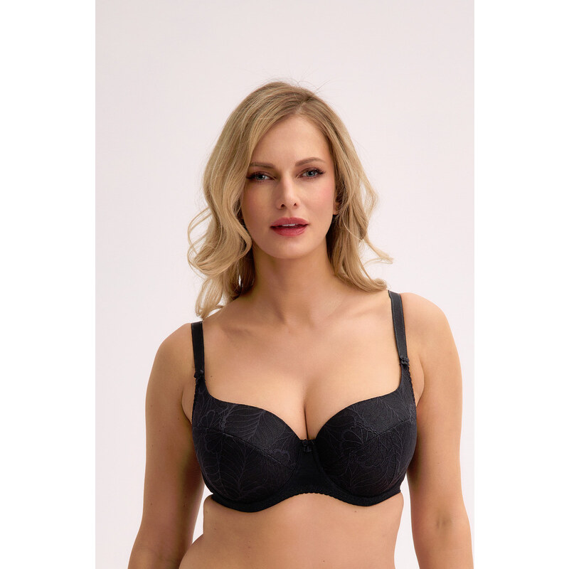 Gaia MICAELA 3 FULL CUP BRA ART 758 BLACK