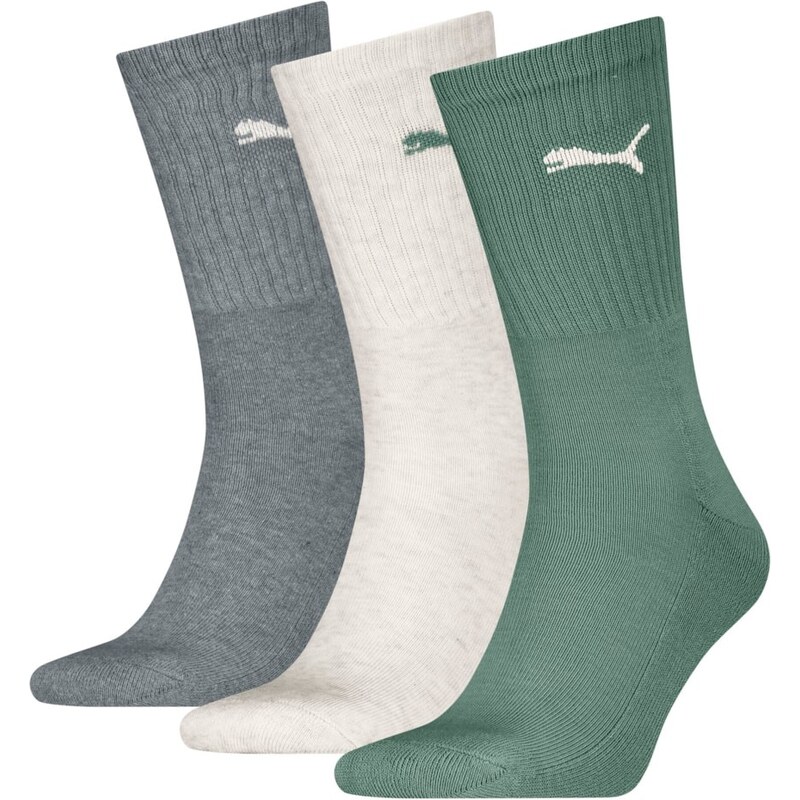Puma Crew Sock 3P green 107886619