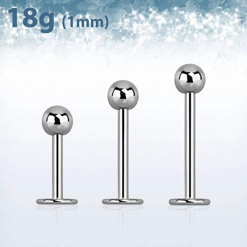 Achadirect Labret s kuličkou různých barev LB18B3 InfinityPierce 107469475