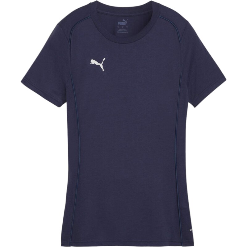 PUMA Funkční tričko Team Final tmavě modrá / bílá
