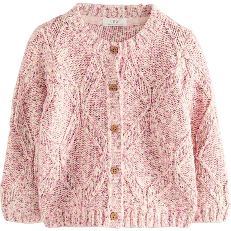 Next Kardigan pink / pudrová / pastelově růžová