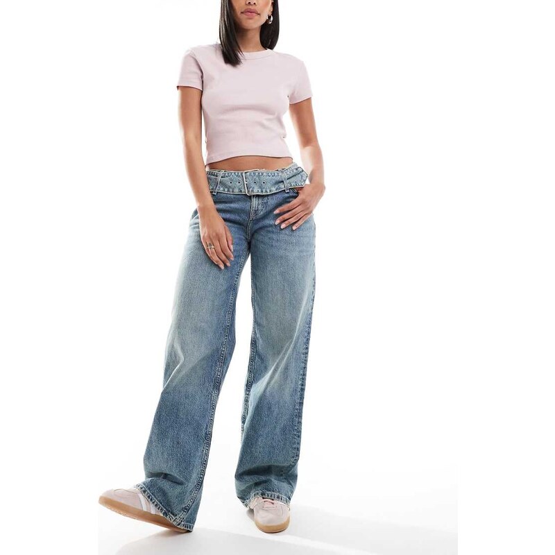 Hugo Blue Glory straight fit jeans in blue 107889374