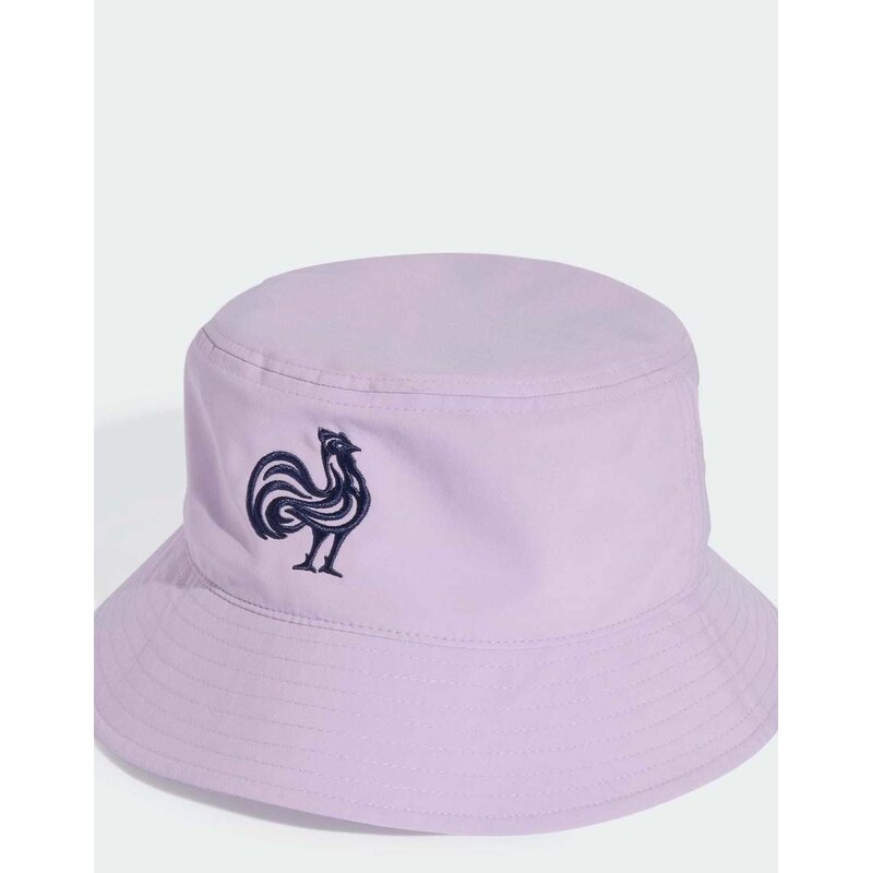 adidas performance France bucket hat in powder plum-Purple 115498859