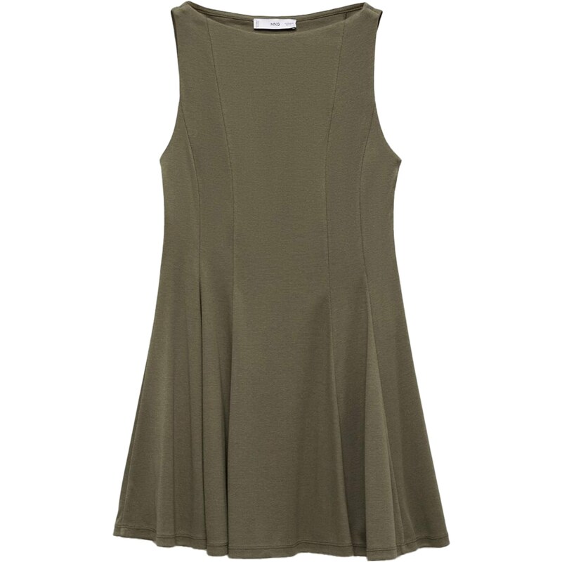 MANGO Šaty SICILY khaki 109039160