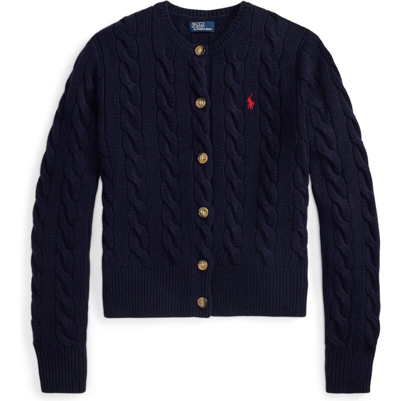 Polo Ralph Lauren Kardigan námořnická modř / červená