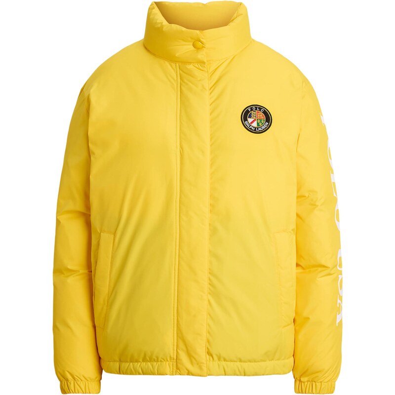Polo Ralph Lauren Zimní bunda žlutá / červená / černá / bílá