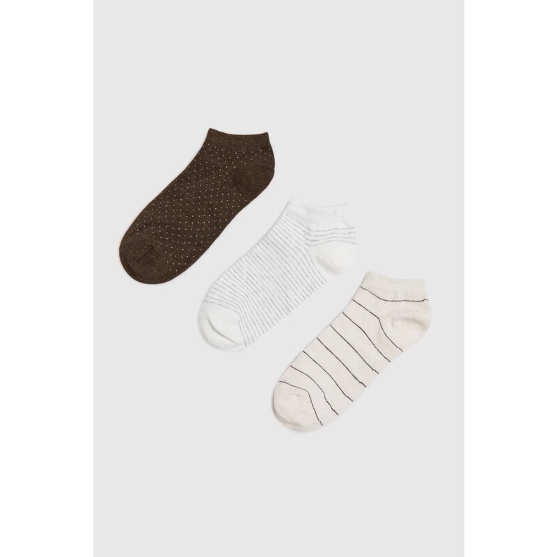 Marisse Womens Socks Z-Sk-4506 Beige Mel