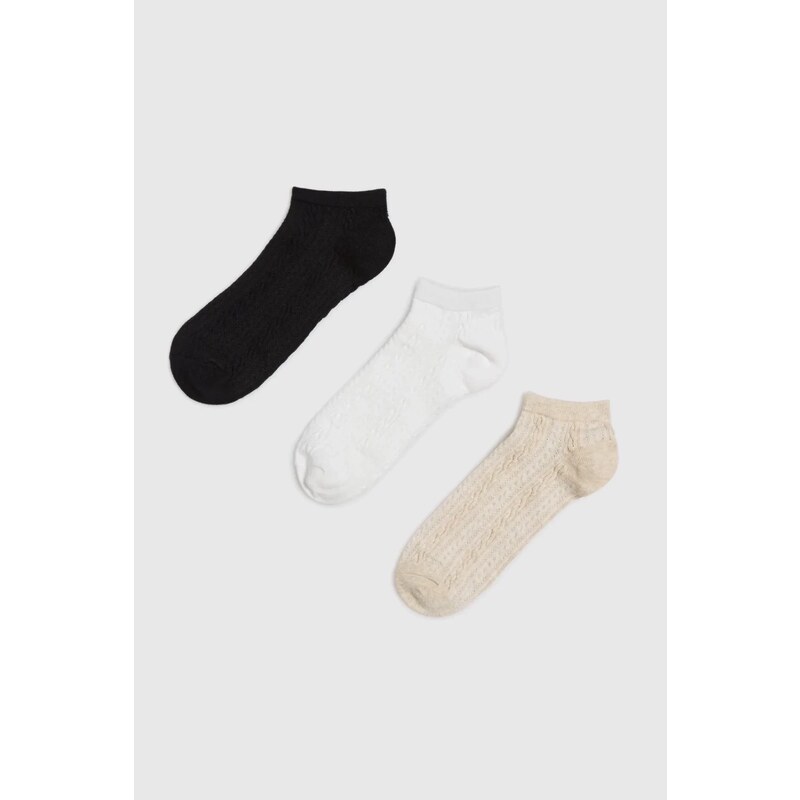 Marisse Womens Socks Z-Sk-4504 White 107890842