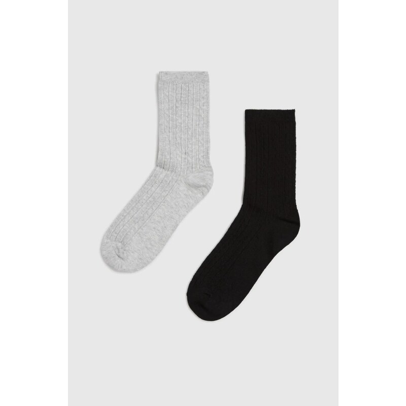 Marisse Womens Socks Z-Sk-4507 Grey Mel 107890838