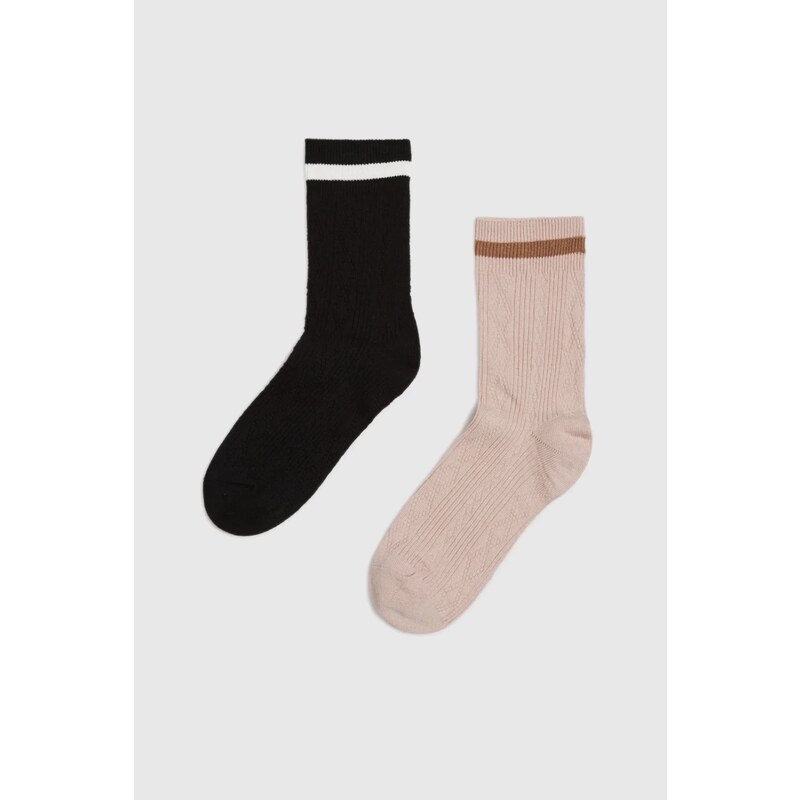 Marisse Womens Socks Z-Sk-4513 Black 107890920