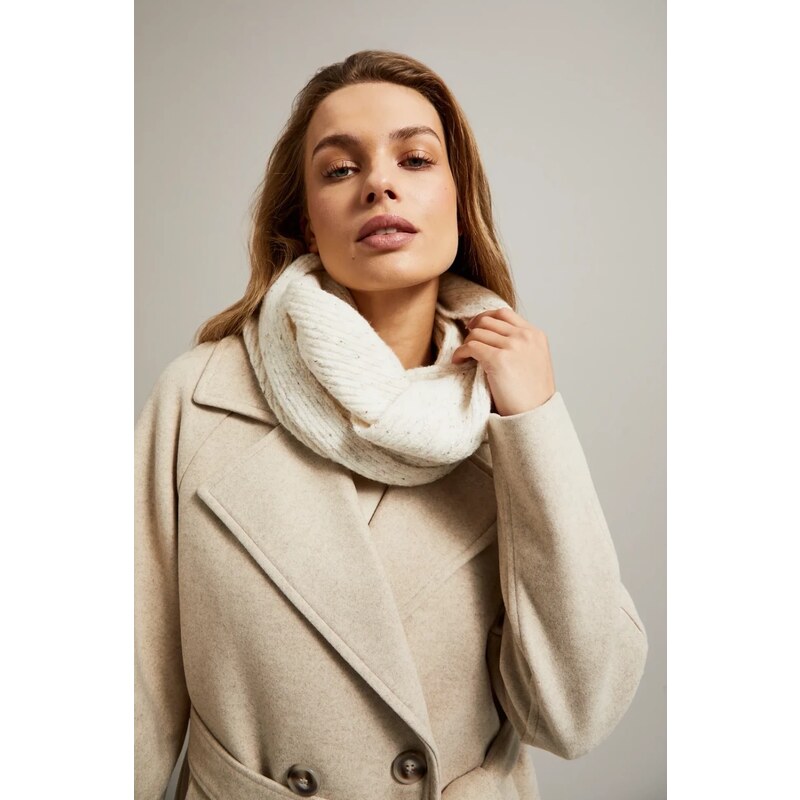 Marisse Womens Scarf Z-Sz-4512 Off White